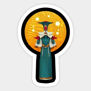 Space Priest Sticker